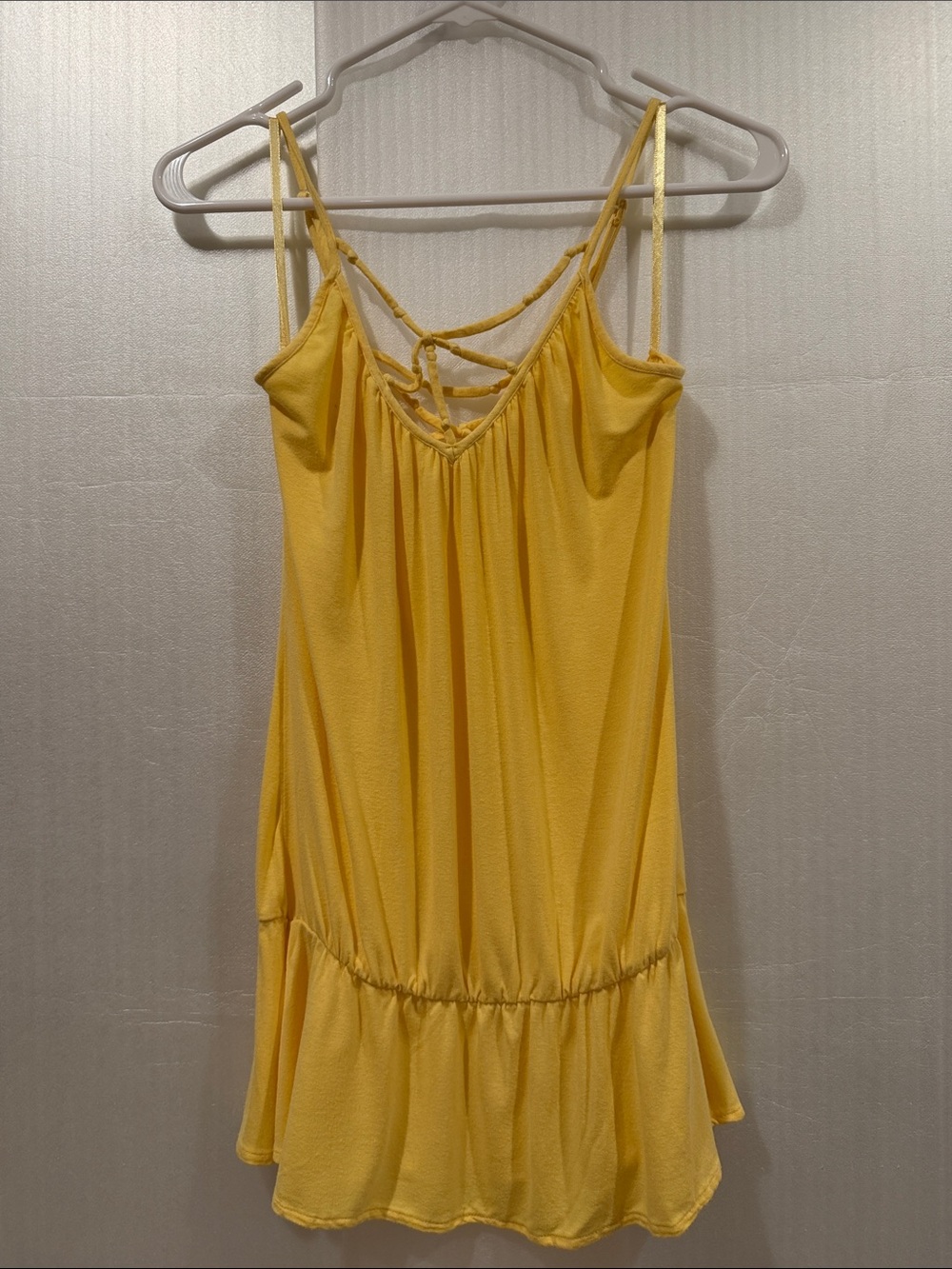 Sweetees Yellow Strappy Tank Top